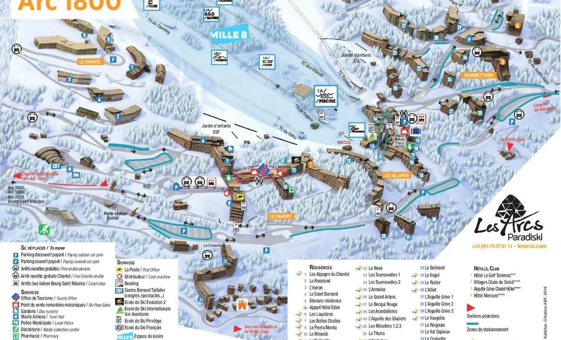 Residence Aiguille Grive Bat III - Appartement 3 Pieces 6 Personnes En Duplex, Skis Aux Pieds, Dans Le Village De Charmettoger A Arc 1800 Mae-6944 Les Arcs  Apartment