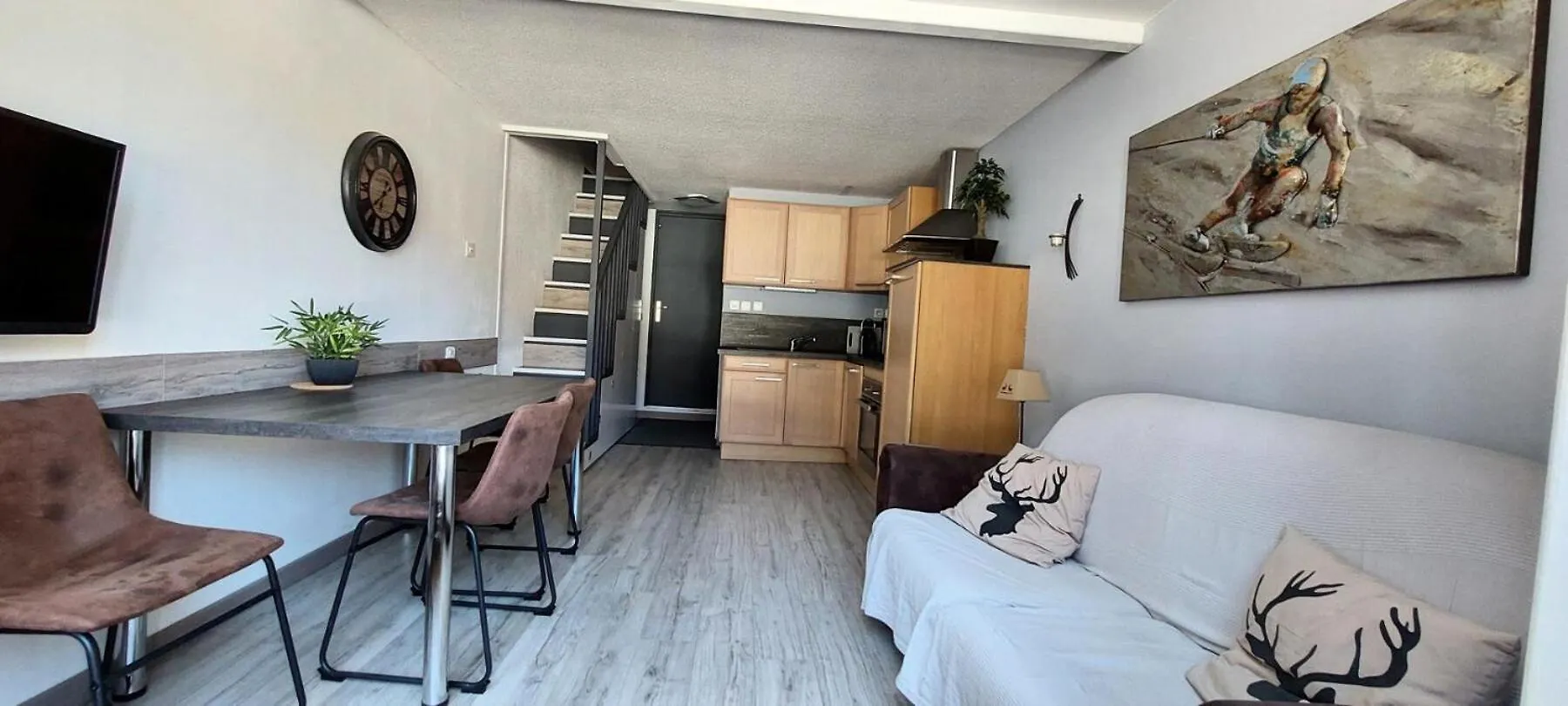 Residence Aiguille Grive Bat III - Appartement 3 Pieces 6 Personnes En Duplex, Skis Aux Pieds, Dans Le Village De Charmettoger A Arc 1800 Mae-6944 Les Arcs
